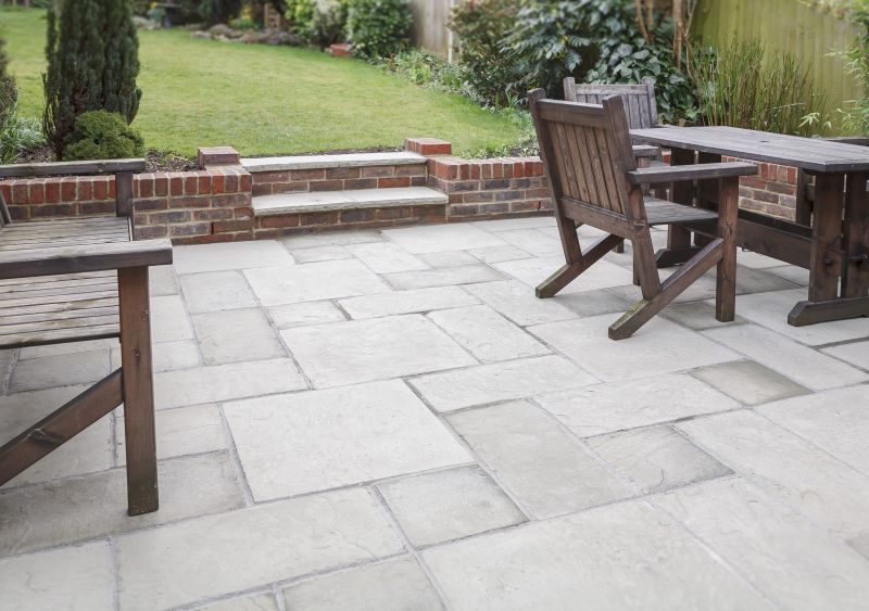 Natural Stone Paver Layout