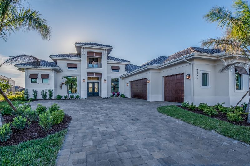 Elegant Paver Driveway